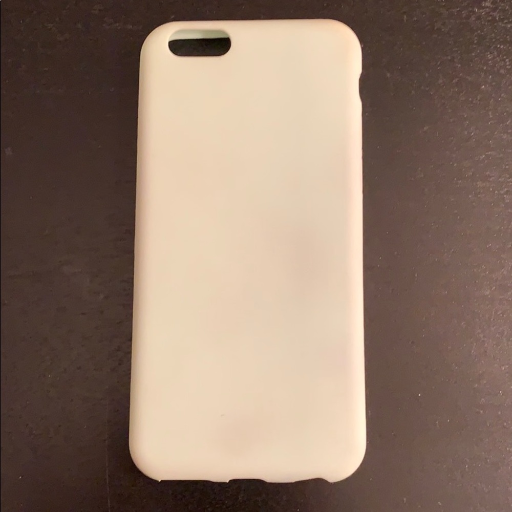 Mint green iPhone 6s silicone case